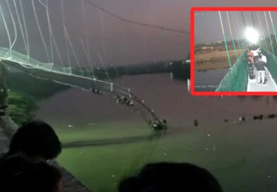 Gujarat Morbi bridge horror accident – footage of the moments